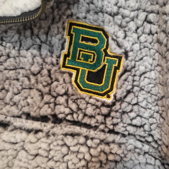 BAYLOR University Sherpa Fleece Pullover - Picture 2 of 4